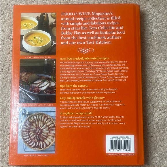 Food & Wine Annual Cookbook (2010) - Edited by Kate Heddings - Picture 2 of 4